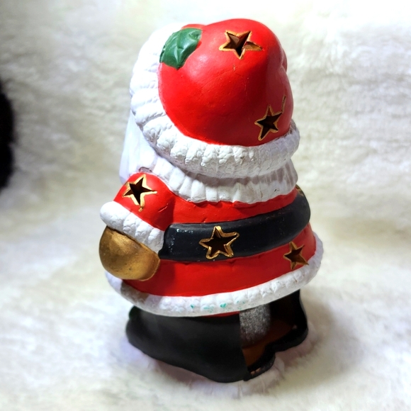 Vintage Star SantaTea candle holder - Picture 3 of 12